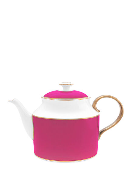 Chique Pembe Porselen Çaydanlık