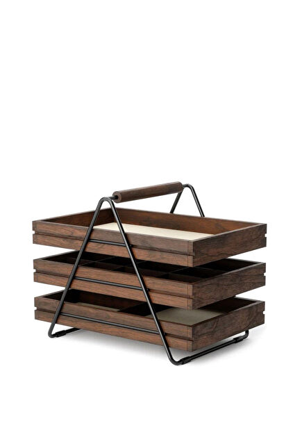 Terrace Brown Jewelry Tray