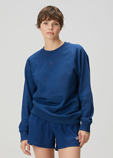 Relaxed Blue Sweatshirt