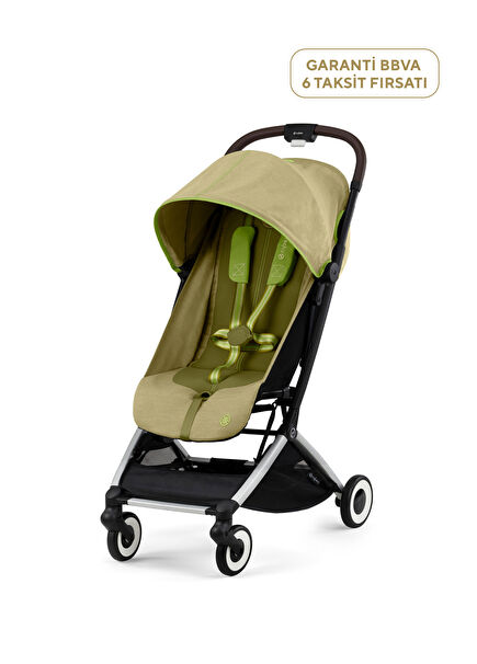 Cybex Orfeo Nature Green Cabin Size Stroller