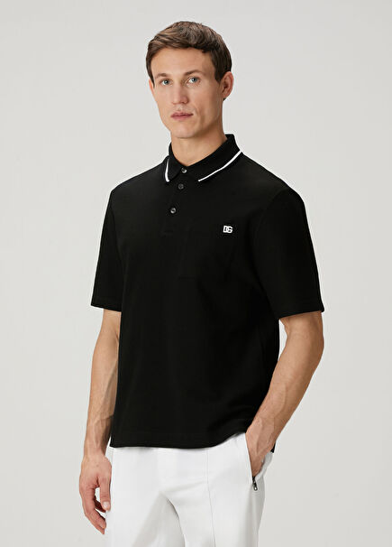 Black Polo T-Shirt