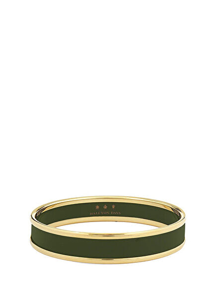 Green 18 Carat Gold Plated Women's Bracelet
