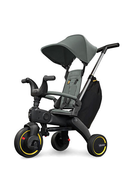 Liki Trike S3 Slate Green Tek Parça Katlanır 3 Tekerlekli Bebek Bisikleti 