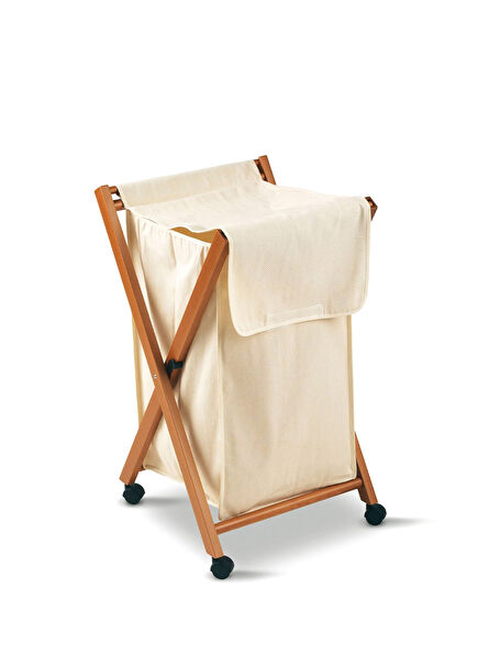 Ahşap Çamaşır Sepeti