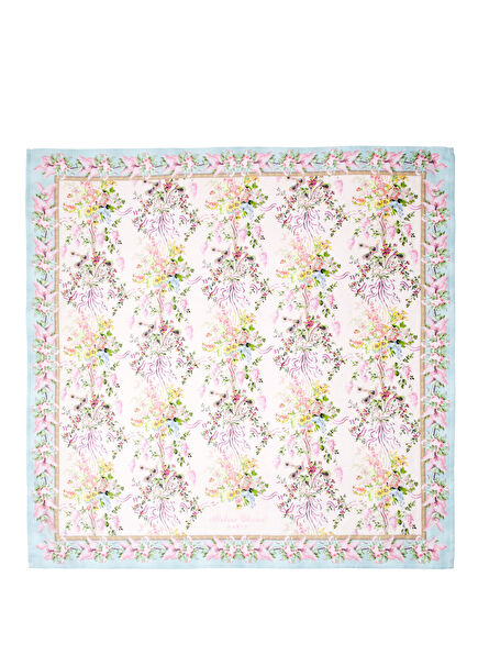 Carre Figür Desenli 100x100 cm Bebek Battaniyesi