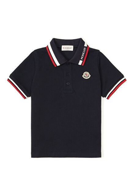 Navy Blue Boys Polo T-Shirt