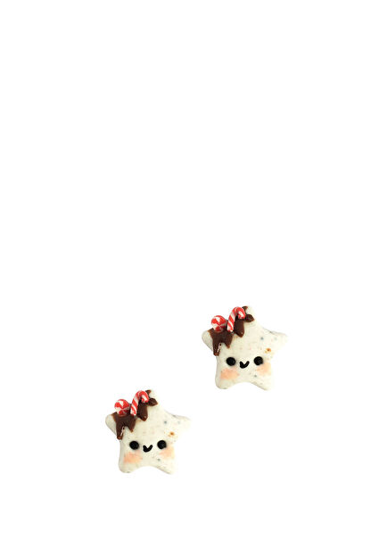 Yıldız Formlu Kız Çocuk Küpe