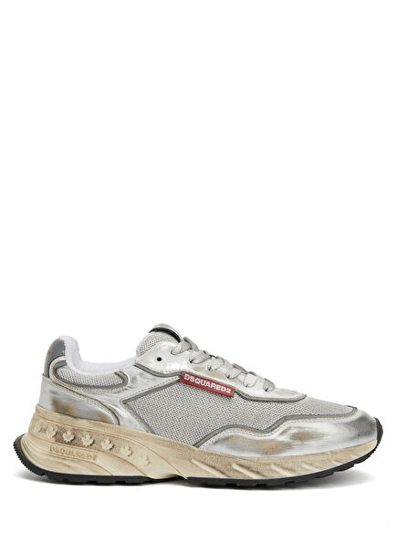 Silver Womens Sneakers
