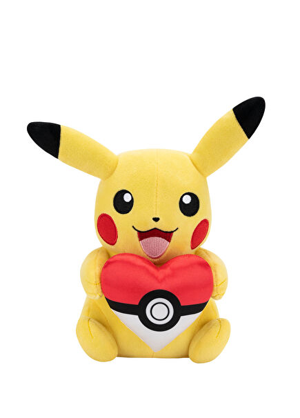 97793  Sevgililer Günü Serisi Pikachu Pelüş Figür 