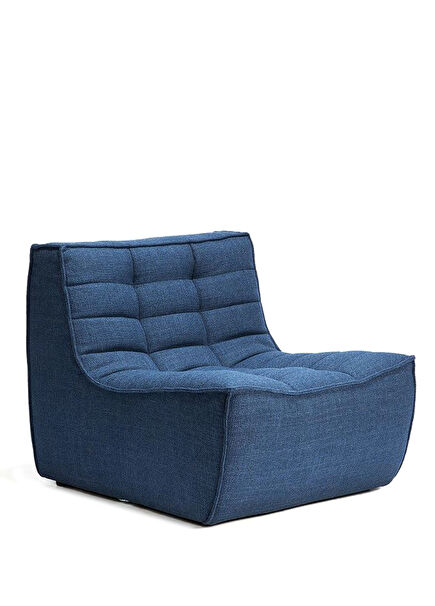 N701 Blue Single Sofa