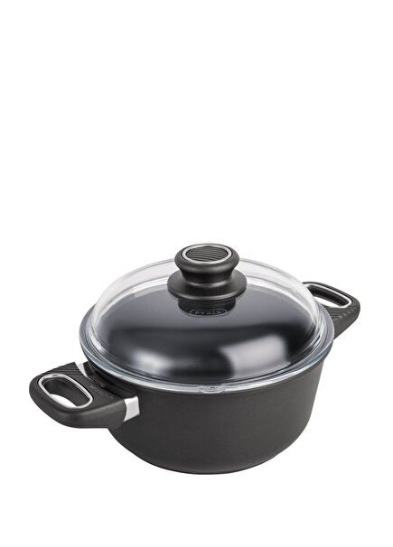 Roasting Black Aluminum Deep Pot 20 cm