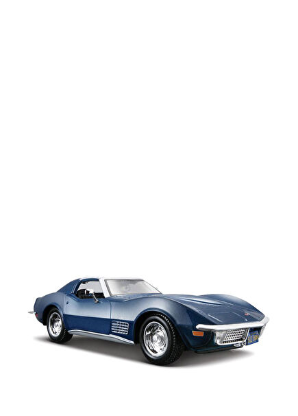 1970 Chevrolet Corvette S/E 1:24 Blue Model Car