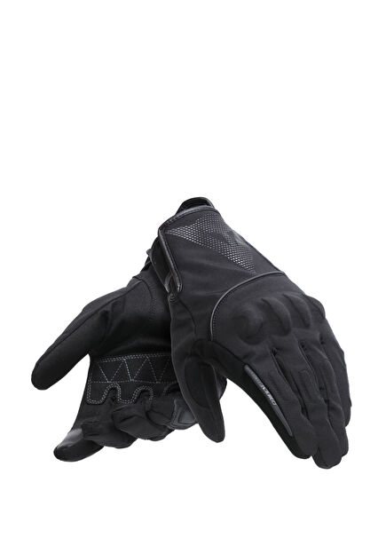 Dainese Udine Black/Refkex D-Dry Gloves