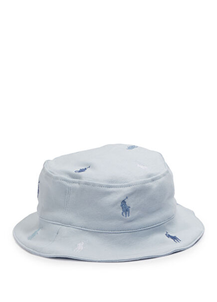 Mavi Erkek Bebek Bucket Şapka