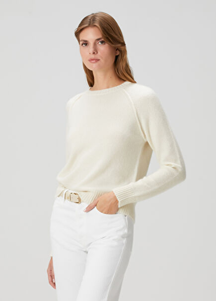 Off-White Cashmere Sweater