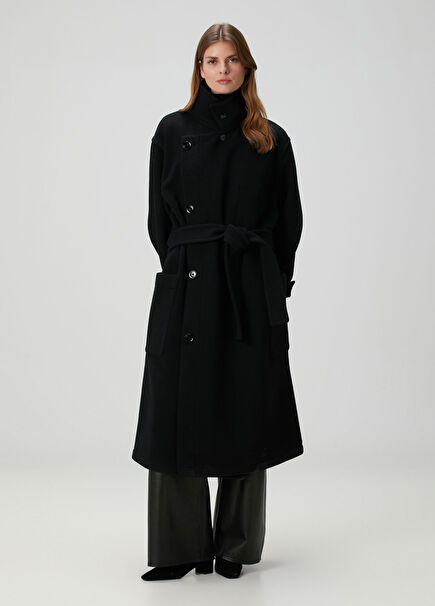 Black Wool Coat