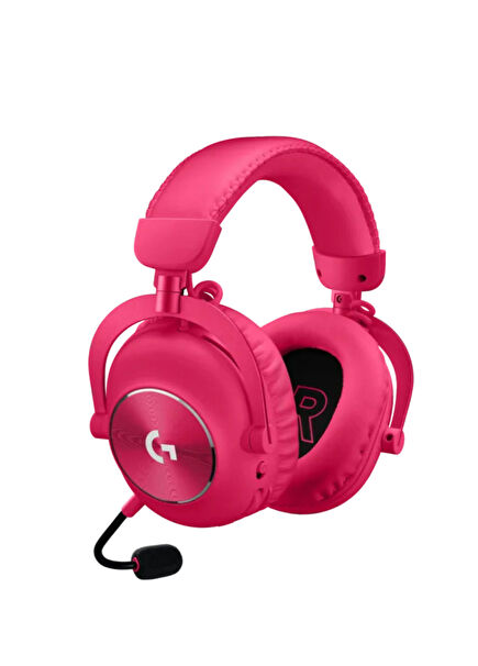 G PRO X 2 Lightspeed Pembe Kablosuz Kulak Üstü Oyuncu Kulaklığı