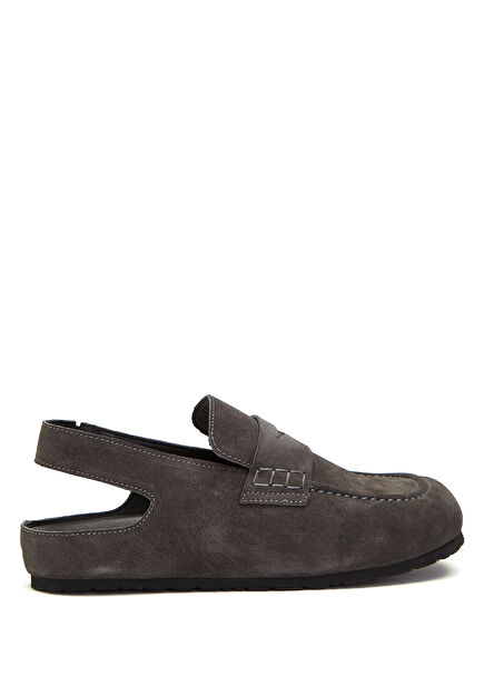 Dark Grey Women's Suede Shoes