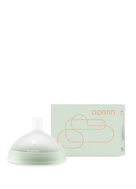 Anti-colic 0-3 Months Slow Flow Silicone Green Newborn Bottle Teat