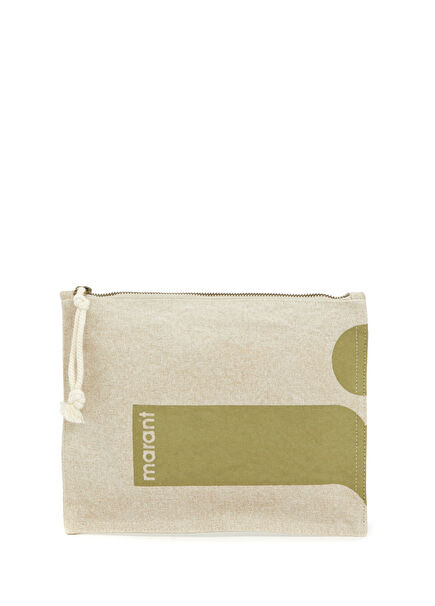 Netia Dark Khaki Women's Canvas Handbag