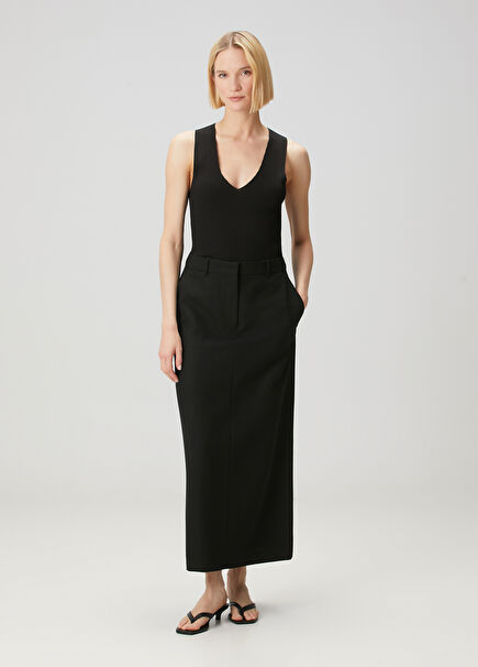 Black Maxi Skirt