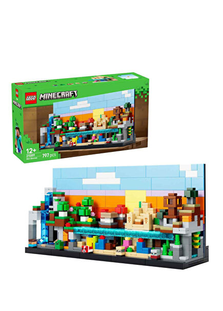 Minecraft Mini Biyomlar 797 Parça 12+ Yaş Dekoratif Yapı Oyuncağı 21589