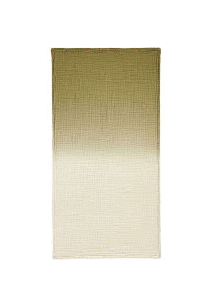 Gradient Gradient Muslin Lime Green Peshtemal 80x160 cm