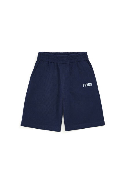 Navy Blue Boys Bermuda