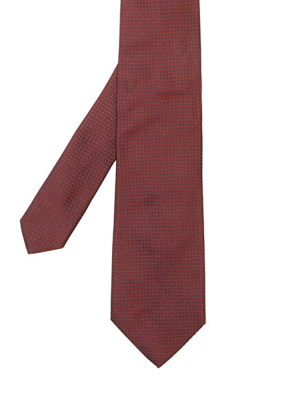 Burgundy Silk Tie