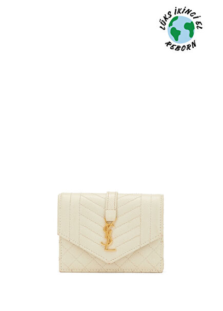 Saint Laurent Monogram Envelope Cüzdan