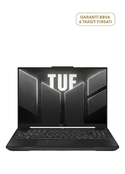 TUF Intel Core i5 16GB RAM 512GB SSD RTX3050 6GB 16" FHD+ WUXGA IPS FreeDos Gaming Laptop FX607VJB-RL136