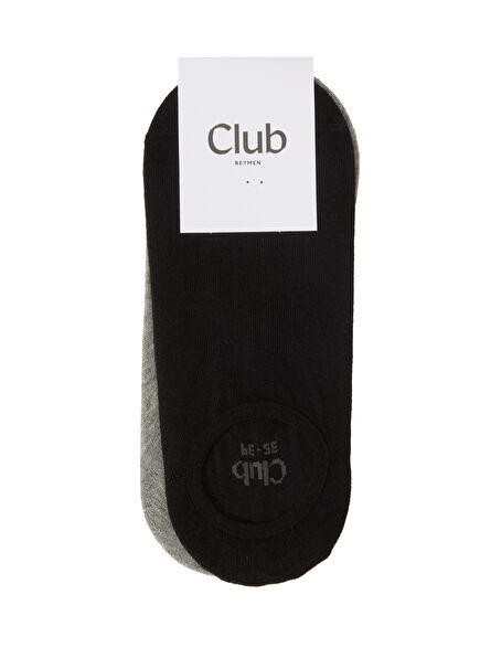 Active Suba Black Grey Women's Socks Set