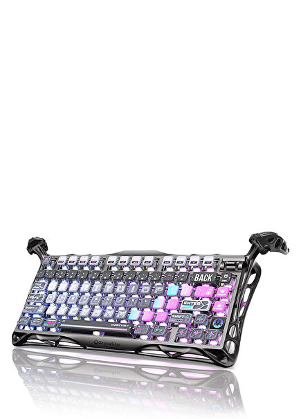 Mercury K1 Pro RGB Special Edition Cyberpunk Kablosuz Mekanik Gaming Klavye 