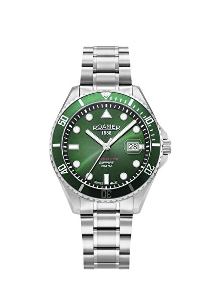 969845 41 75 20 Gray Steel Men's Wristwatch