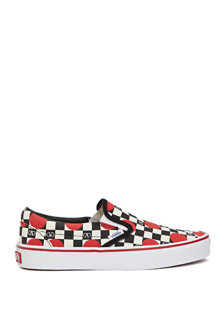 X Vans Kırmızı Siyah Kadın Sneaker