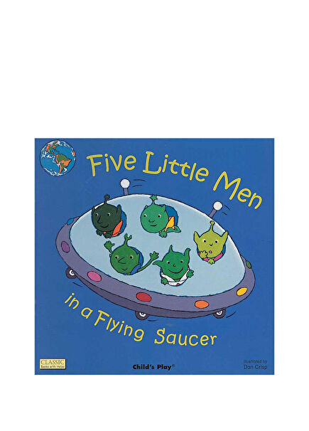 Five Little Men in a Flying Saucer Çocuk Yabancı Dil Kitabı