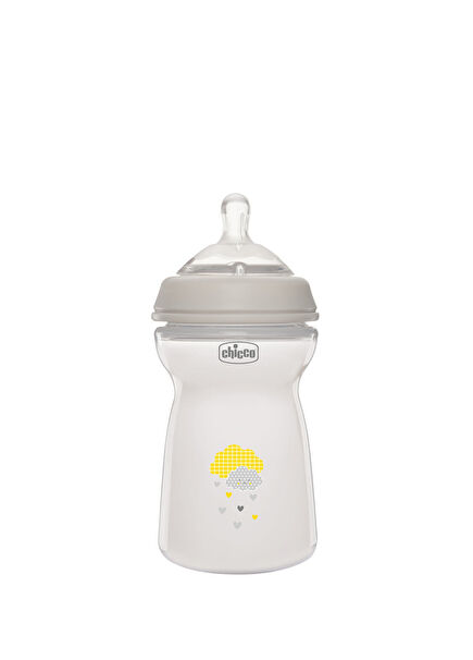 Natural Feeling PP Gray Bottle 330 ml