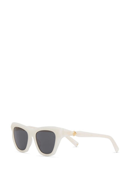 HM 1707 C3 Cat Eye Acetate Ivory Women's Sunglasses