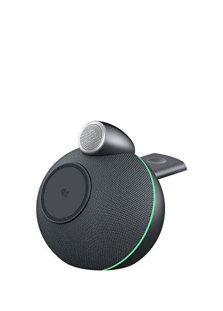 Wi-G042 Qi2 Bluetooth Hoparlörlü 25W Kablosuz Şarj Standı