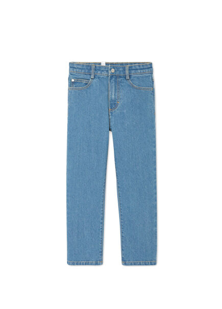 Blue Straight Cut Boys' Jeans
