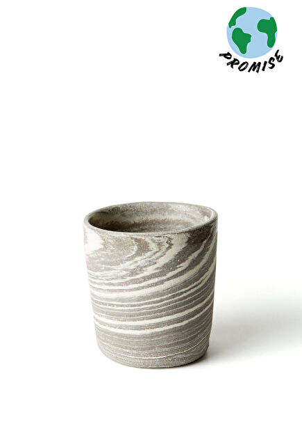 Marble El Yapımı Stoneware Bardak