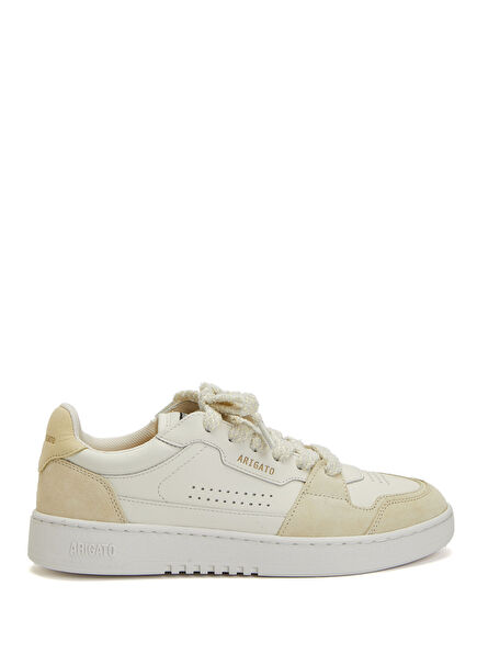 Sarı Bej Kadın Deri Sneaker