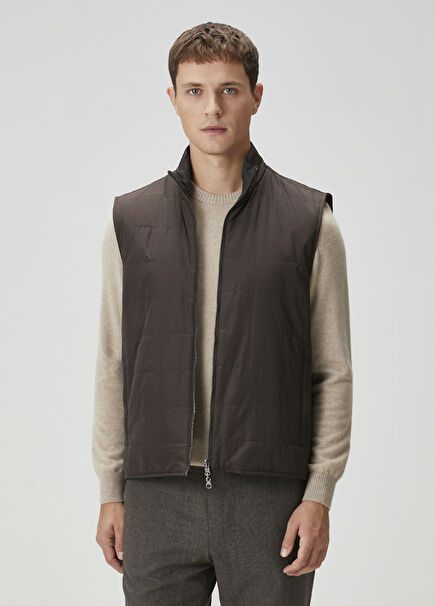 Antrasit Çift Taraflı Yelek