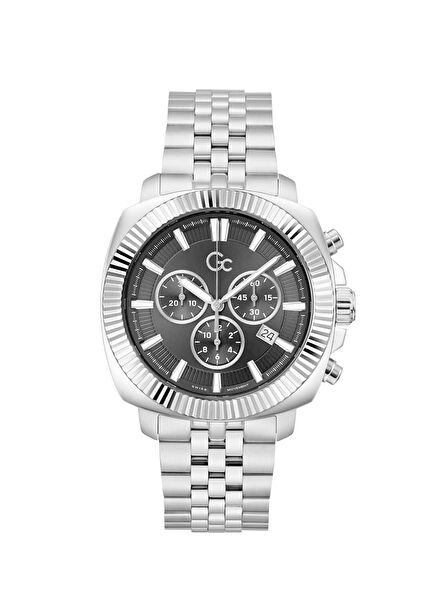 GCZ46006G2 Metalik Gri Çelik Erkek Kol Saati