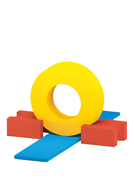 Colorful 5 Piece Modular Sponge Game Set