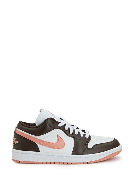 Air Jordan 1 Low Beyaz Kadın Deri Sneaker