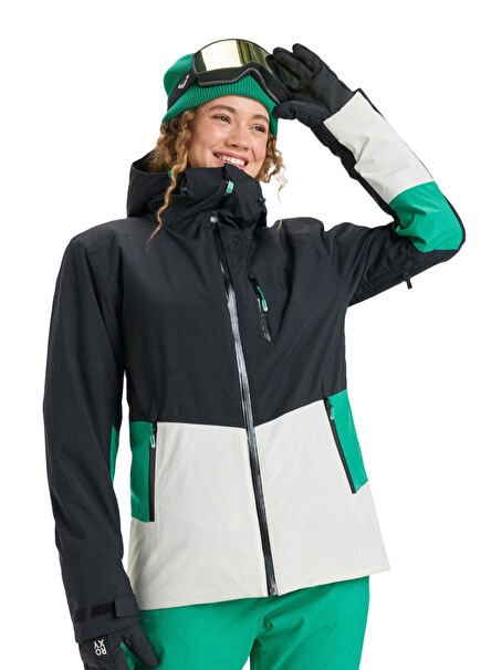 Stormdash Black Women's Snowboard Jacket