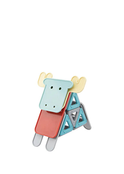 Animal Jumble 40 Parça 3+ Yaş Mıknatıslı Yapı Oyuncak Seti