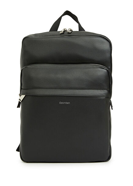 Raised Slim Siyah Erkek Sırt Çantası