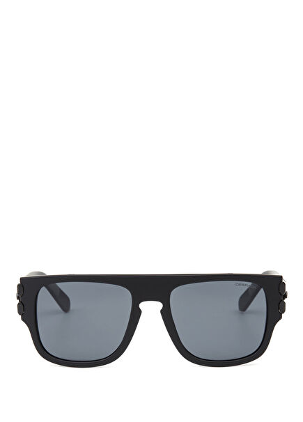 DS 2266 C1 Acetate Black Men's Sunglasses